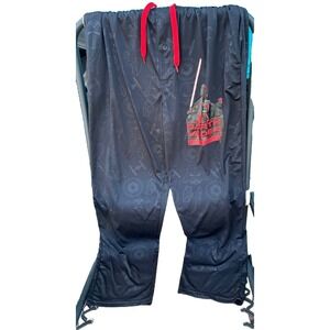 Star Wars Darth Vader Mens Pajama Sleep Lounge Pants Black Size M Drawstring